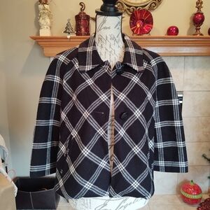 Geoffrey Been Large Jacket Crop Blazer!
